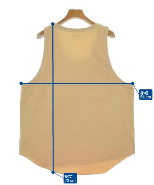 JOURNAL STANDARD（ジャーナルスタンダード）タンクトップ ベージュ サイズ:M メンズ/2200662625070