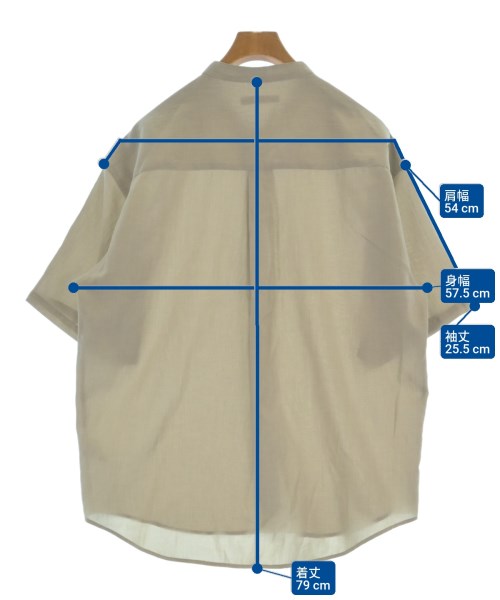 JOURNAL STANDARD（ジャーナルスタンダード）カジュアルシャツ グレー サイズ:M メンズ/2200662833031