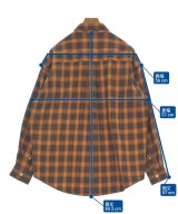 JOURNAL STANDARD（ジャーナルスタンダード）カジュアルシャツ オレンジ サイズ:M メンズ/2200662833048