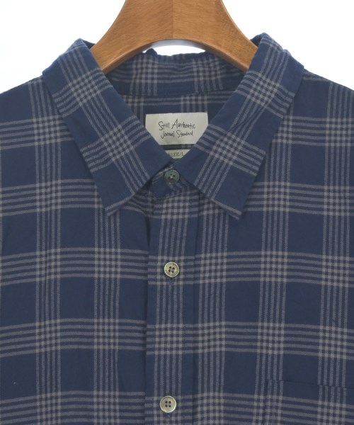 JOURNAL STANDARD（ジャーナルスタンダード）カジュアルシャツ 紺 サイズ:L メンズ/2200662833079