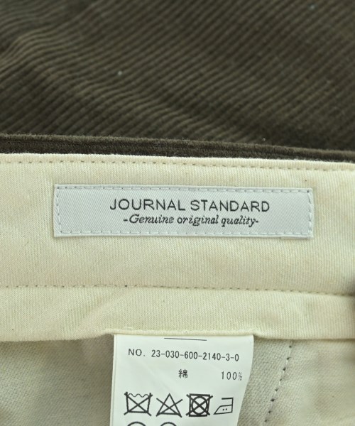 JOURNAL STANDARD（ジャーナルスタンダード）スラックス 茶 サイズ:M メンズ/2200669386066