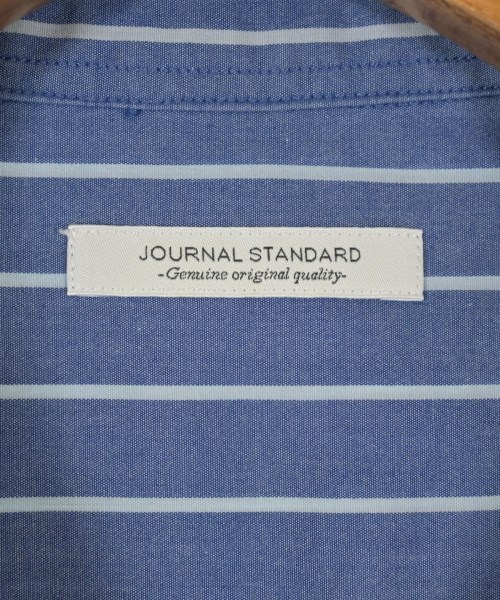 JOURNAL STANDARD（ジャーナルスタンダード）カジュアルシャツ 青 サイズ:L メンズ/2200727134073