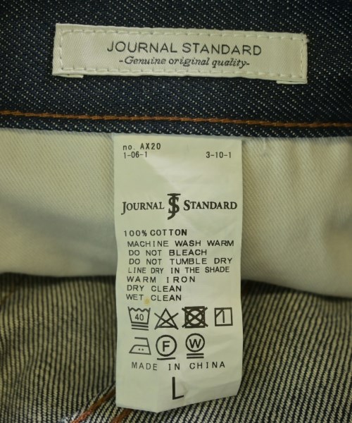 JOURNAL STANDARD（ジャーナルスタンダード）デニムパンツ 紺 サイズ:L メンズ/2200731802043