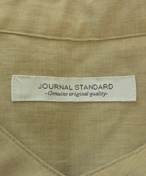 JOURNAL STANDARD（ジャーナルスタンダード）カジュアルシャツ ベージュ サイズ:L メンズ/2200717370030