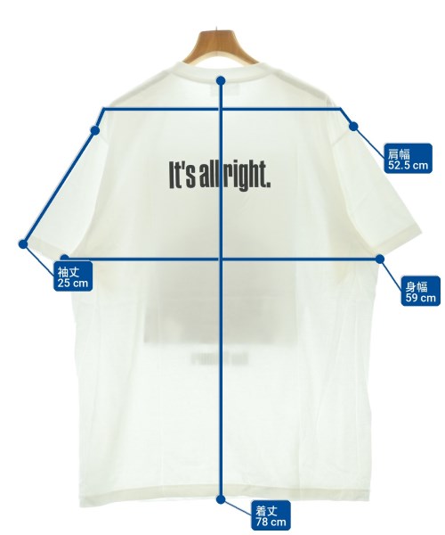 JOURNAL STANDARD（ジャーナルスタンダード）Tシャツ・カットソー 白 サイズ:XL メンズ/2200720845037