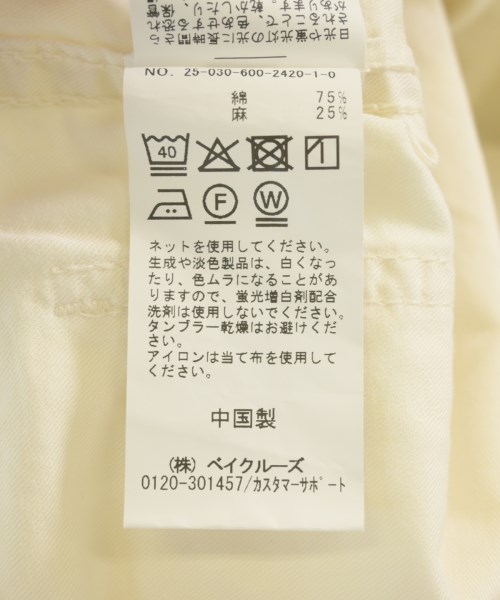 JOURNAL STANDARD（ジャーナルスタンダード）カーゴパンツ 白 サイズ:L メンズ/2200721275017
