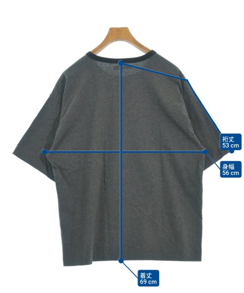 JOURNAL STANDARD（ジャーナルスタンダード）Tシャツ・カットソー グレー サイズ:L メンズ/2200679677116