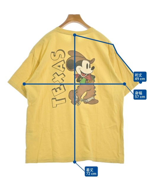 JOURNAL STANDARD（ジャーナルスタンダード）Tシャツ・カットソー 黄 サイズ:L メンズ/2200684909035
