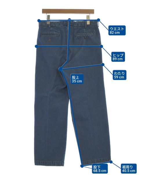 JOURNAL STANDARD（ジャーナルスタンダード）デニムパンツ 青 サイズ:M メンズ/2200691202020