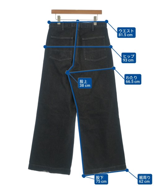 JOURNAL STANDARD（ジャーナルスタンダード）デニムパンツ 黒 サイズ:L メンズ/2200691482057