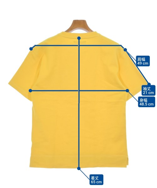 JOURNAL STANDARD（ジャーナルスタンダード）Tシャツ・カットソー 黄 サイズ:S メンズ/2200692764084