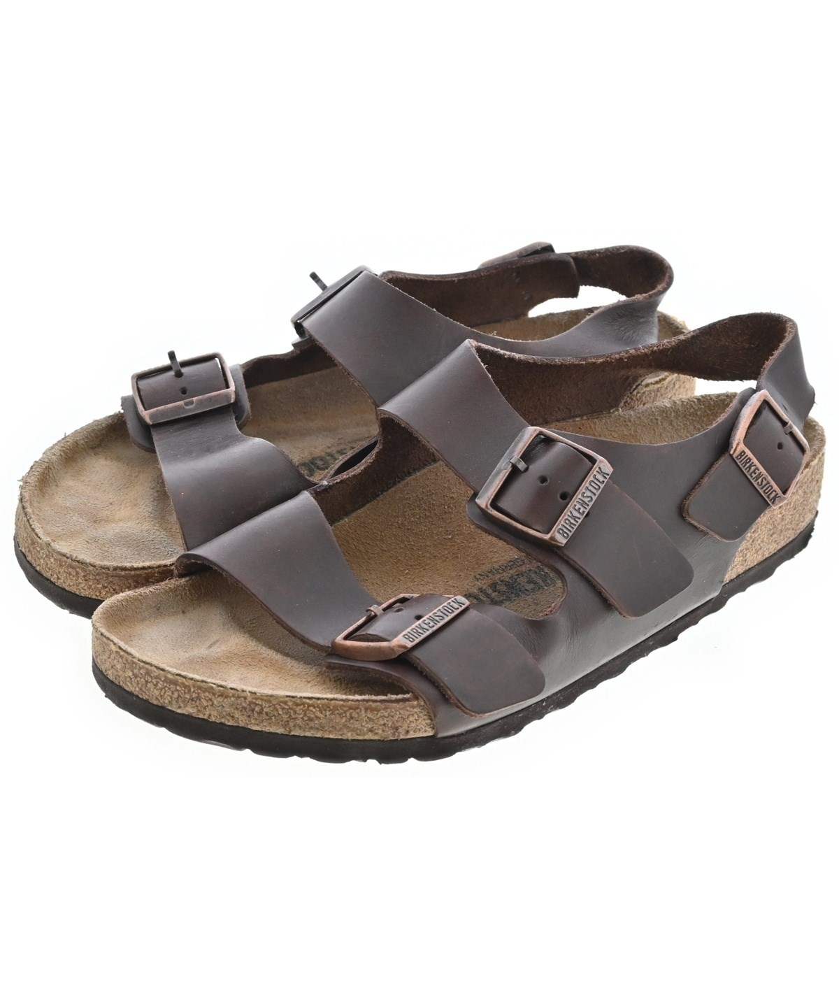 BIRKENSTOCK（ビルケンシュトック）サンダル 茶 サイズ:26.5cm メンズ