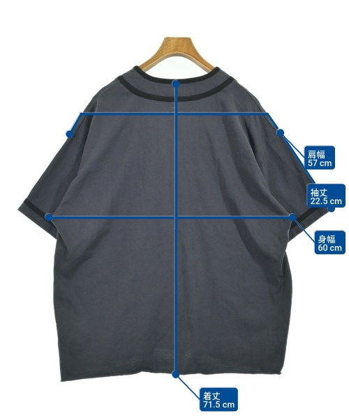 HIGH STANDARD（ハイスタンダード）Tシャツ・カットソー グレー サイズ:L メンズ/2200700654178