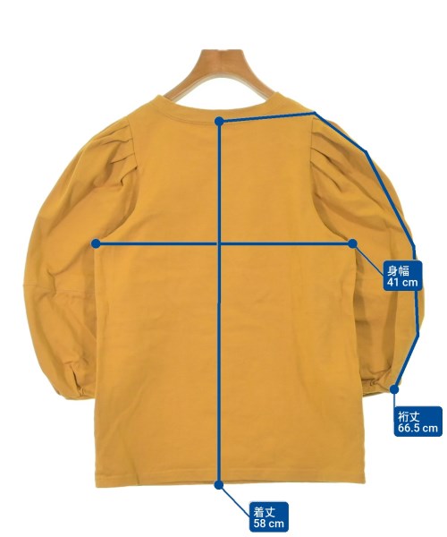 ROSE BUD（ローズバット）Tシャツ・カットソー 黄 サイズ:F レディース/2200636849112