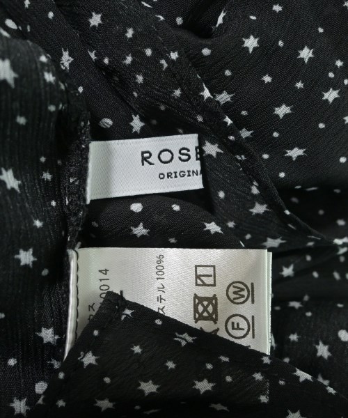 ROSE BUD（ローズバット）ブラウス 黒 サイズ:F レディース/2200623191057