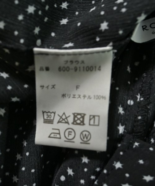 ROSE BUD（ローズバット）ブラウス 黒 サイズ:F レディース/2200623191057