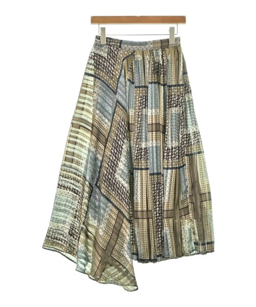 ROSE BUD(ローズバット)ロング・マキシ丈スカート 茶 サイズ:F/2200643959071