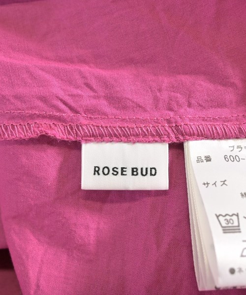 ROSE BUD（ローズバット）ブラウス ピンク サイズ:F レディース/2200622707037