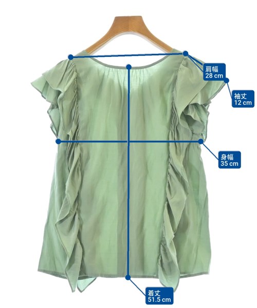 ROSE BUD（ローズバット）ブラウス 緑 サイズ:F レディース/2200620707152