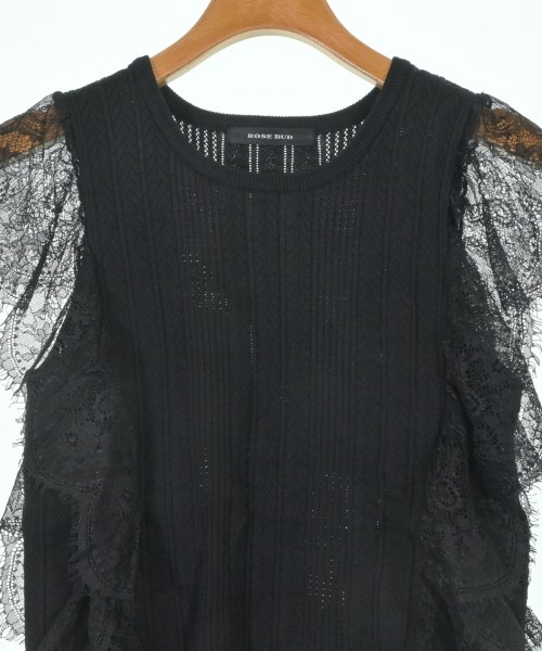 ROSE BUD（ローズバット）ニット・セーター 黒 サイズ:F レディース/2200624267027