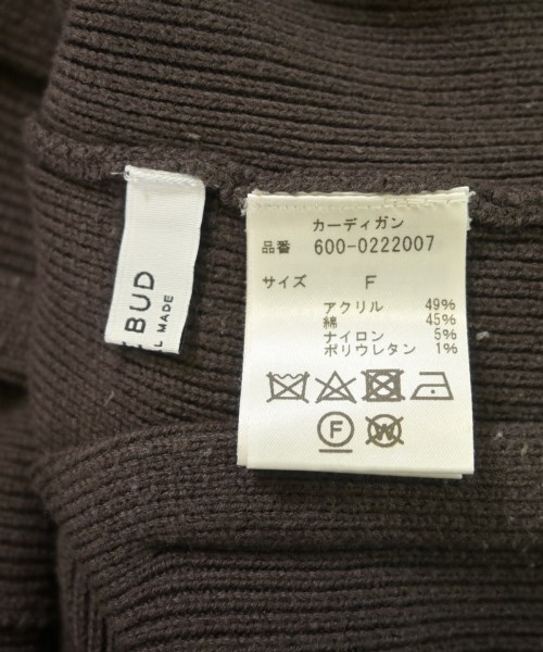 ROSE BUD（ローズバット）カーディガン 茶 サイズ:F レディース/2200616215029
