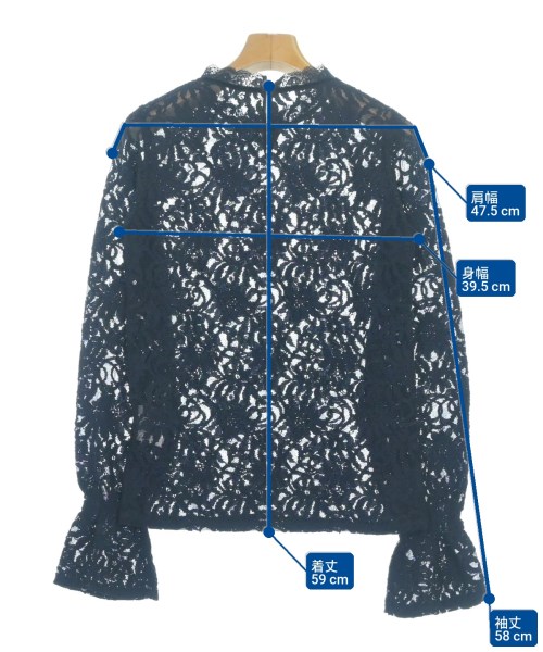 ROSE BUD（ローズバット）ブラウス 紺 サイズ:F レディース/2200631733096