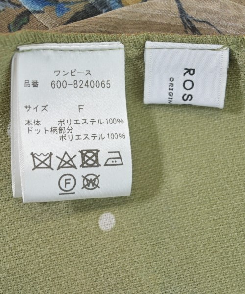 ROSE BUD（ローズバット）ワンピース 茶 サイズ:F レディース/2200614559057