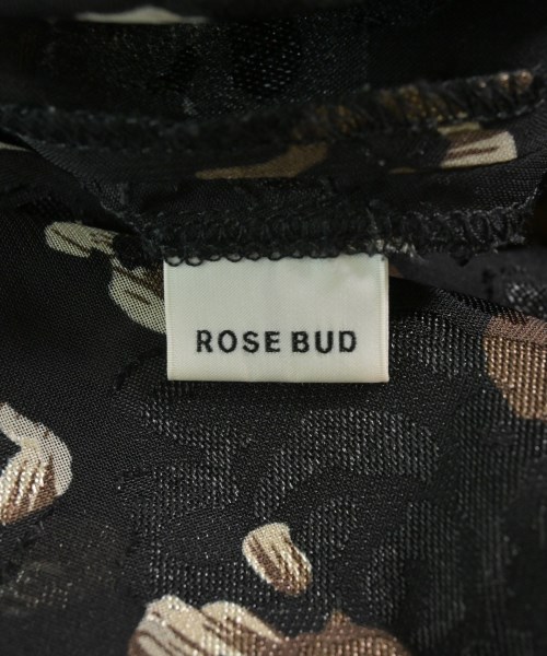 ROSE BUD（ローズバット）ブラウス 黒 サイズ:F レディース/2200620536035