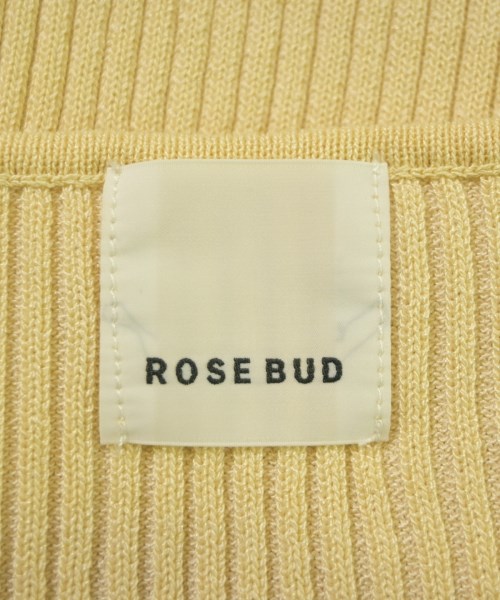 ROSE BUD（ローズバット）ニット・セーター 黄 サイズ:F レディース/2200667761193