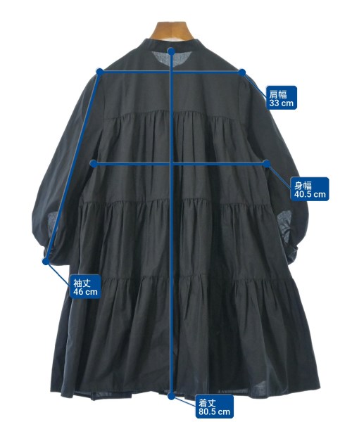 ROSE BUD（ローズバット）カジュアルシャツ 黒 サイズ:F レディース/2200669784039