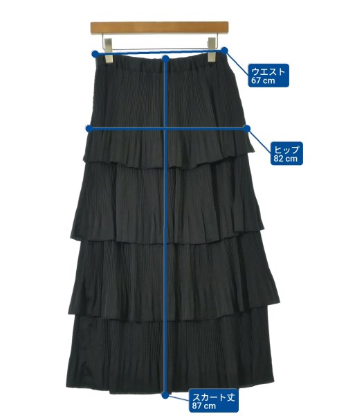 ROSE BUD（ローズバッド）ロング・マキシ丈スカート 黒 サイズ:F レディース/2200689103247