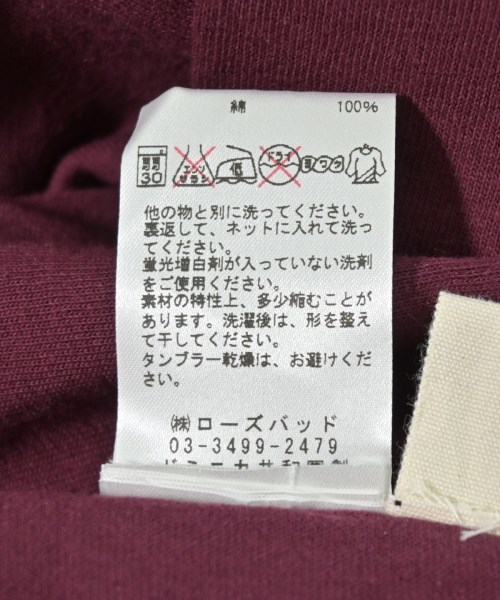 ROSE BUD（ローズバッド）Tシャツ・カットソー 赤 サイズ:S レディース/2200696981081