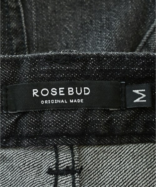 ROSE BUD（ローズバッド）デニムパンツ 黒 サイズ:M レディース/2200712184038