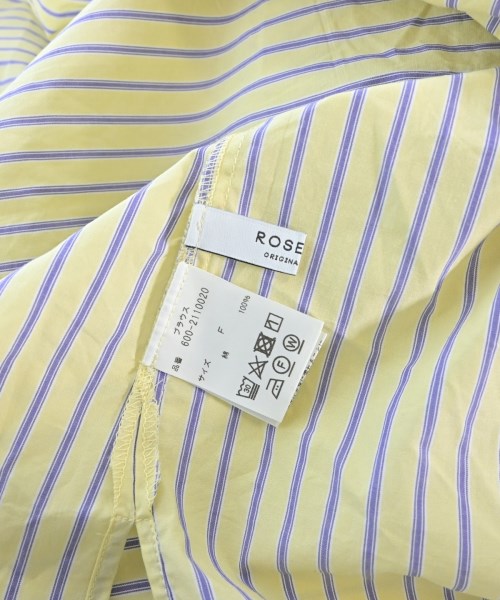 ROSE BUD（ローズバット）ブラウス 黄 サイズ:F レディース/2200645732047