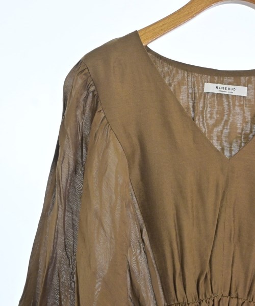 ROSE BUD（ローズバット）ワンピース 茶 サイズ:F レディース/2200638714289