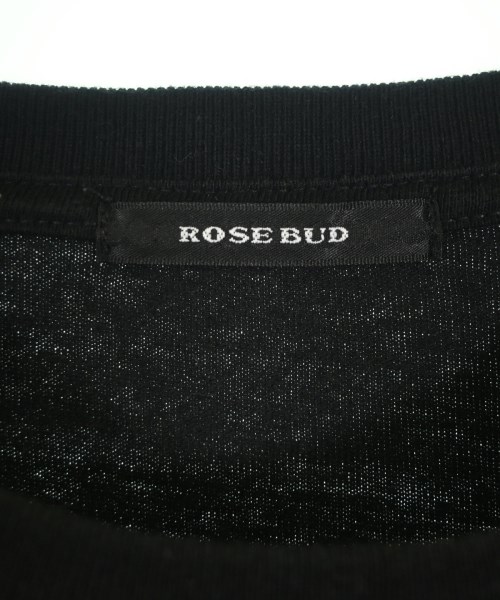 ROSE BUD（ローズバッド）Tシャツ・カットソー 黒 サイズ:F レディース/2200703344281