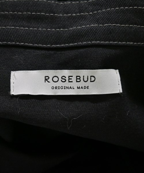 ROSE BUD（ローズバッド）シャツワンピース 黒 サイズ:F レディース/2200708302019