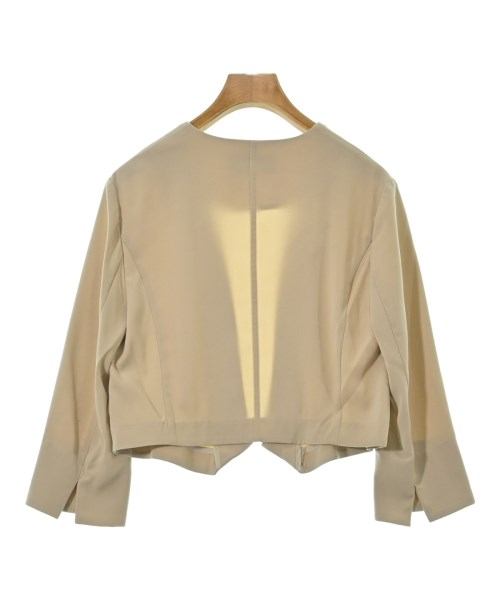 ROSE BUD（ローズバット）ノーカラージャケット ベージュ サイズ:F レディース/2200658740022
