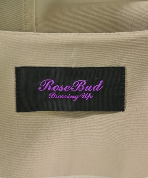 ROSE BUD（ローズバット）ノーカラージャケット ベージュ サイズ:F レディース/2200658740022