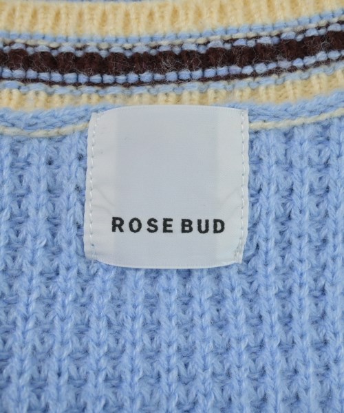 ROSE BUD（ローズバット）カーディガン 青 サイズ:F レディース/2200663427017