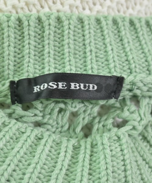ROSE BUD（ローズバット）ニット・セーター 白 サイズ:F レディース/2200664169060