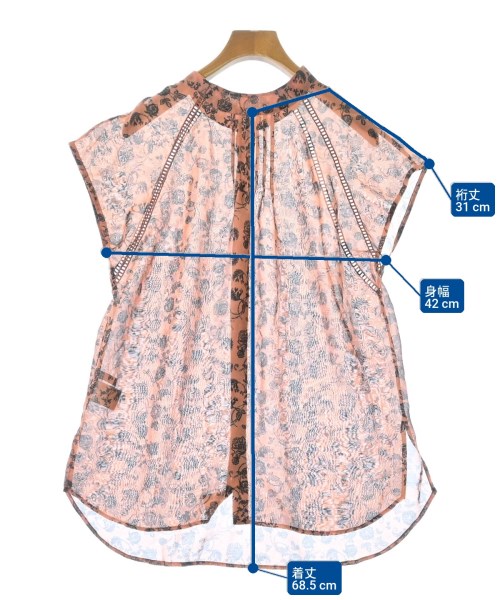 ROSE BUD（ローズバット）ブラウス オレンジ サイズ:F レディース/2200665317040