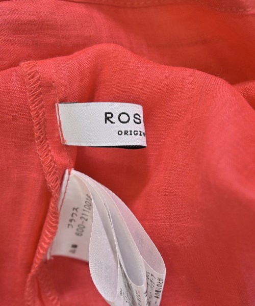 ROSE BUD（ローズバッド）ブラウス 赤 サイズ:F レディース/2200687268092
