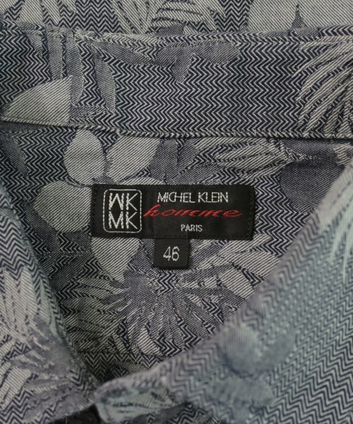 MICHEL KLEIN HOMME（ミッシェルクランオム）カジュアルシャツ 紺 サイズ:46(XS位) メンズ/2200603605079