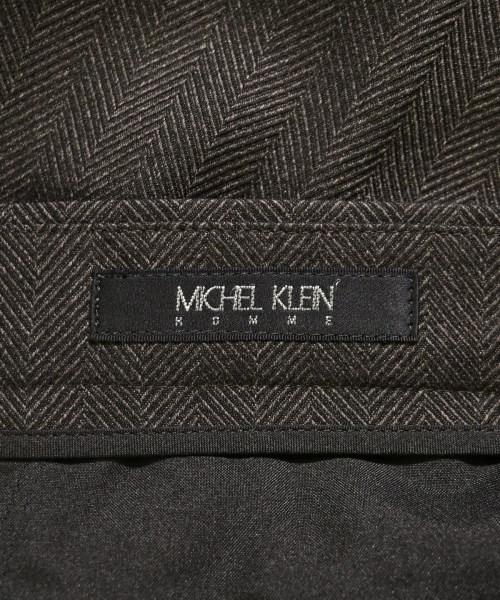 MICHEL KLEIN HOMME（ミッシェルクランオム）スラックス 茶 サイズ:44(S位) メンズ/2200716303190
