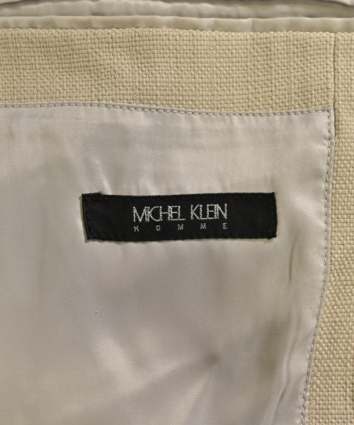 MICHEL KLEIN HOMME（ミッシェルクランオム）ジャケット ベージュ サイズ:46(M位) メンズ/2200716303244