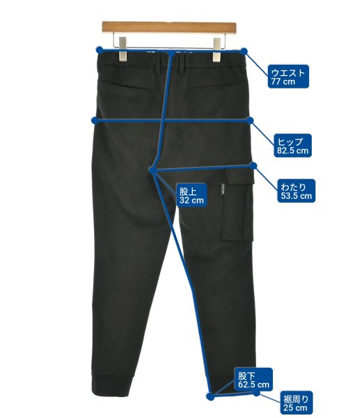 MICHEL KLEIN HOMME（ミッシェルクランオム）カーゴパンツ 黒 サイズ:46(M位) メンズ/2200716303275