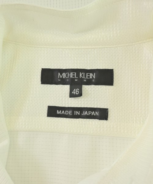 MICHEL KLEIN HOMME（ミッシェルクランオム）ポロシャツ 白 サイズ:46(M位) メンズ/2200716303367