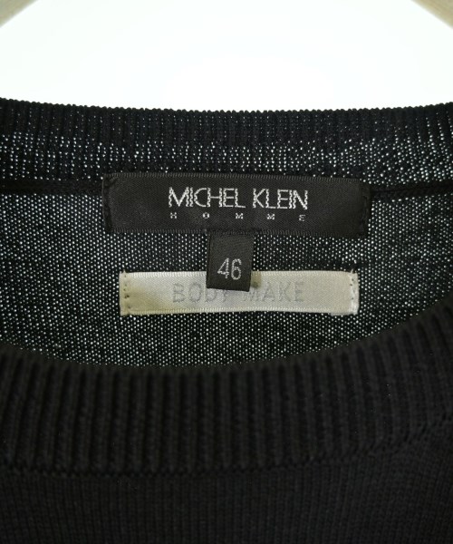 MICHEL KLEIN HOMME（ミッシェルクランオム）ニット・セーター 黒 サイズ:46(M位) メンズ/2200716303381