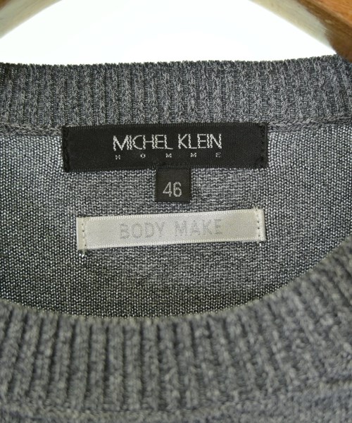 MICHEL KLEIN HOMME（ミッシェルクランオム）ニット・セーター グレー サイズ:46(M位) メンズ/2200716303404